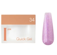 Гель скоростной жидкий I AM Quick Gel Irisk, 12мл №34