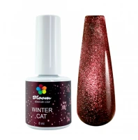 Гель-лак кошачий глаз TM Bloom Winter Cat №6, 8мл