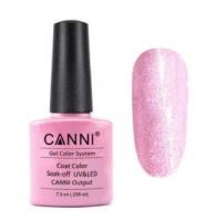 Гель-лак (шеллак) Canni №198  Light Pink Pearl 7.3ml