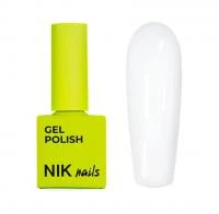 Гель-лак Nik Nails White, 10мл