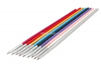 Кисть для дизайна 000 разного цвета ручка (арт.1165)