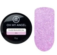 Гель Oh My Angel Flash Builder Gel - Iris (светоотражающий), 15 мл