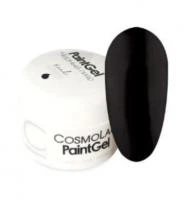Гель-краска для дизайна ногтей с липким слоем CosmoLac "Черный пиар" 5g