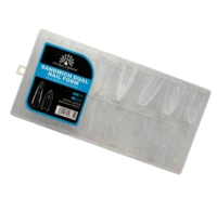 Двухсторонние формы для наращивания СЕНДВИЧ Global (Миндаль, 15 размеров, 240шт)