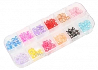 Набор цветов цветных в боксе №15