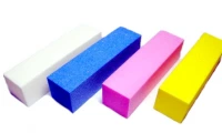 Набор блоков шлифовочных (баффик) абразивность 120 грит (разные цвета) (10 шт)