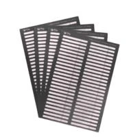 Наклейки на типсы "Универсальные" (1 лист - 50шт), белые с черным