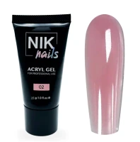 Акригель Nik Nails Acryl Gel №2, 15мл