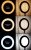 Кольцевая светодиодная лампа со штативом для профессиональной съемки Ring Fill Light 26 см
