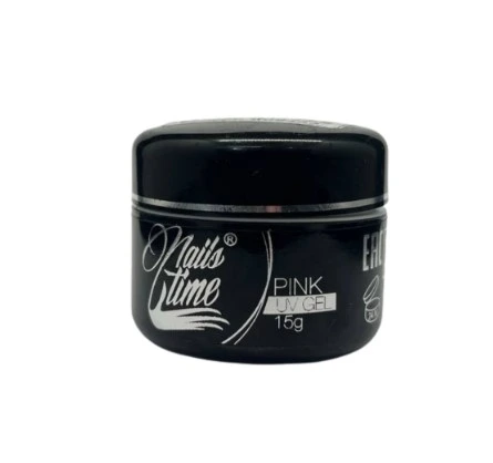 Гель конструирующий прозрачно-розовый 15г NailsTime / UV GEL Pink