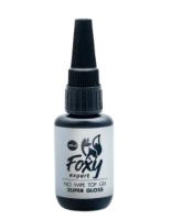 Верхнее покрытие без липкого слоя Foxy Super Gloss No wipe top, 30мл