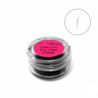 Ресницы 3D черные LV (D-0,25mm) (H-15mm)