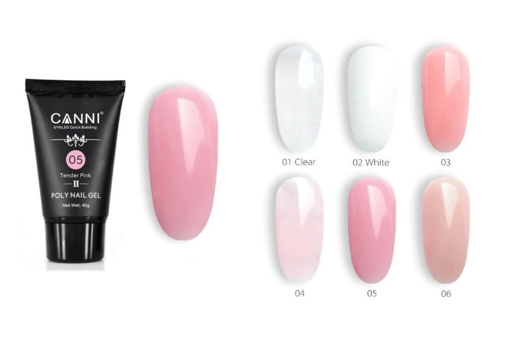 Акриловый полигель Canni Poly Nail Gel №5
