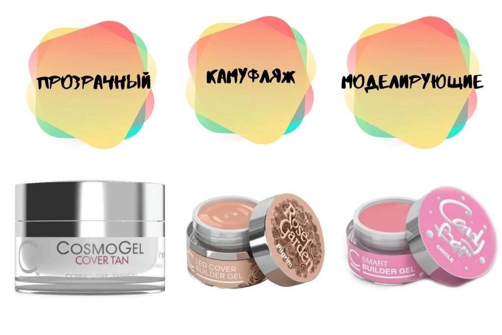 Гели для наращивания Cosmo