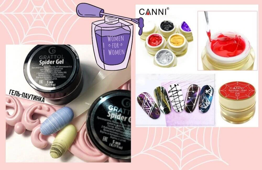 Гель-паутинка Canni и Gratoll