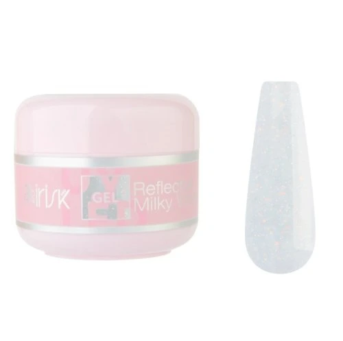 Гель для моделирования ABC Irisk, 15мл (24 Reflective Milky White)