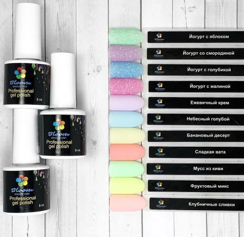 Гель-лак TM Bloom №53 Банановый десерт , 8мл