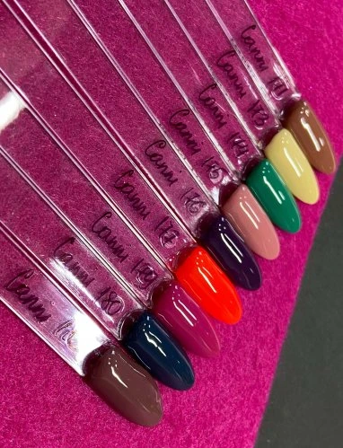 Гель-лак (шеллак) Canni №176 Aubergine 7.3ml (с)