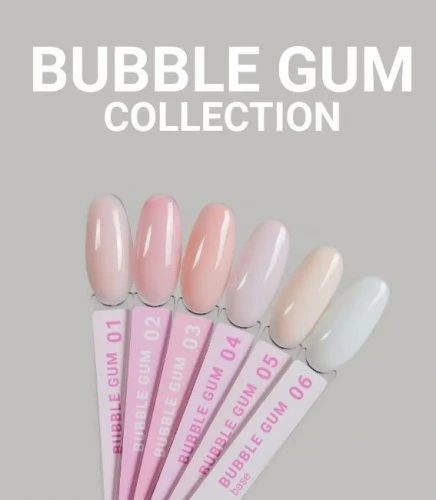 Камуфлирующее базовое покрытие Луи Филипп Rubber Base Bubble Gum №2, 15 мл