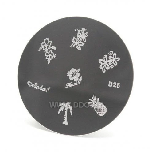 Диск для стемпинга круглый b26