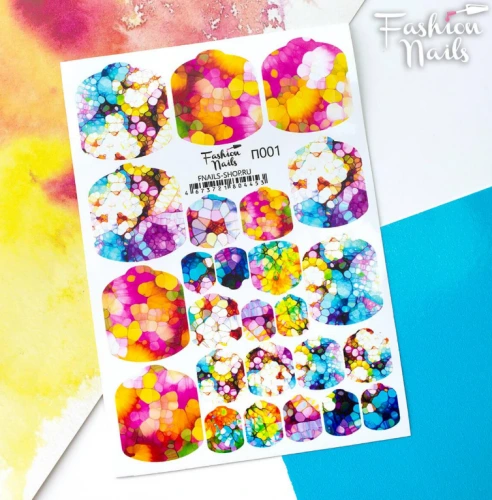 Пленка педикюр П001