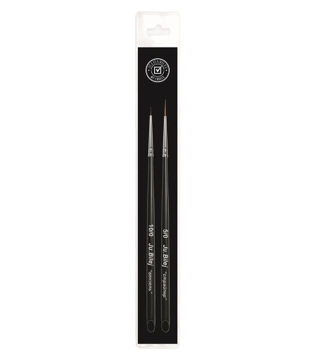 Набор кистей Ju.Bilej №12 "Тонкий завиток" 