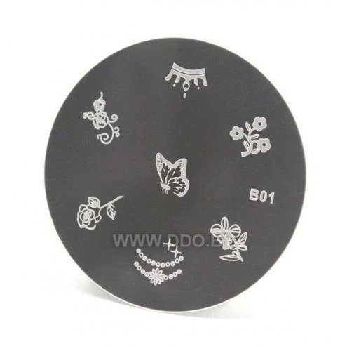 Диск для стемпинга круглый b01