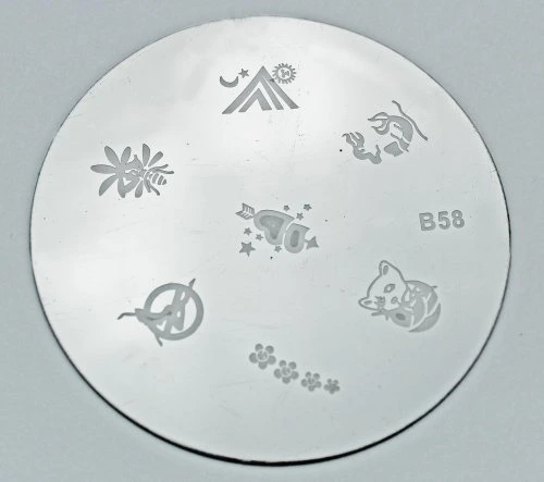 Диск для стемпинга круглый b58