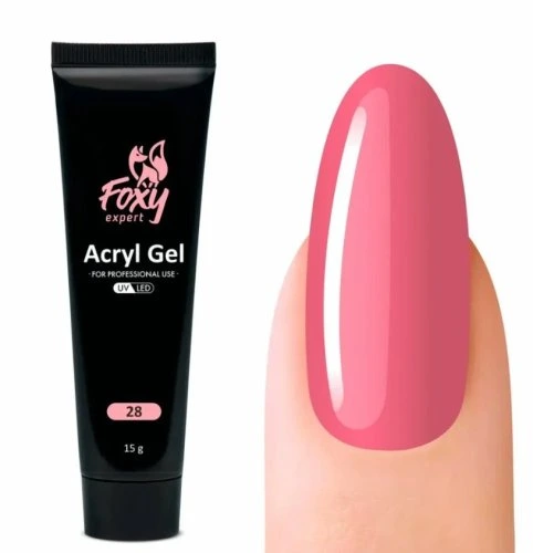 Акрил-гель Foxy Acryl gel №28, 15мл