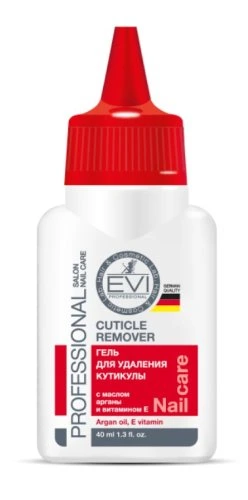 EVI professional Гель для удаления кутикулы с маслом арганы и витамином Е, 40 мл