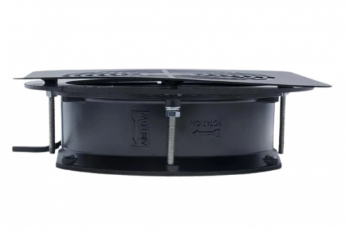 Встраиваемый пылесос Memoire 60Вт (металл,черный)