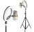 Кольцевая светодиодная лампа со штативом для профессиональной съемки Ring Fill Light 26 см
