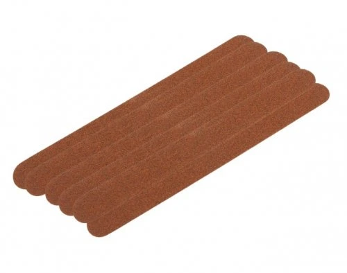 Набор пилочек для натуральных ногтей, абр. 180/240 Brown (50 шт)
