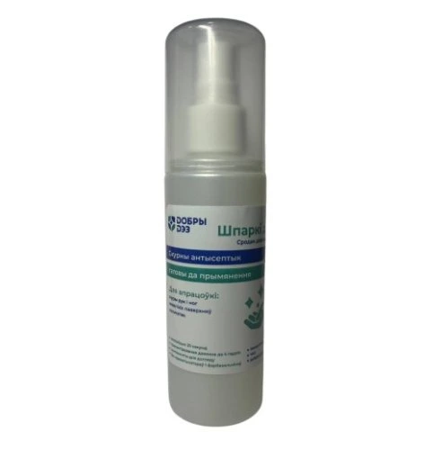 Средство дезинфицирующее (антисептик) "Шпарки Дез" с распылителем, 100мл