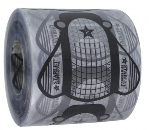 Одноразовые пластиковые формы "Черные бабочки" 50 шт.