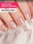 Акрил-гель с блестками Foxy Acryl gel PARTY №G61, 15мл