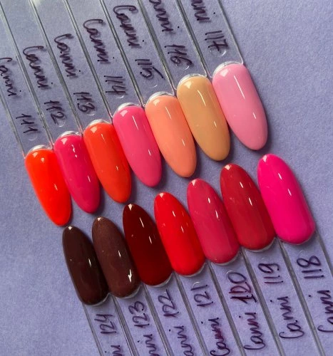 Гель-лак (шеллак) Canni №115 Fresh Pink 7.3ml (с)