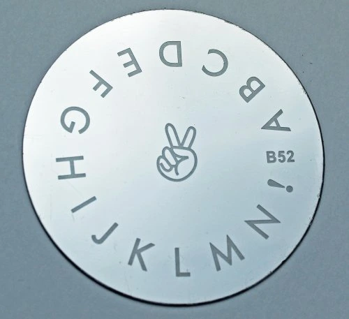 Диск для стемпинга круглый b52