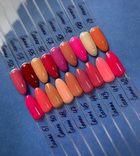 Гель-лак (шеллак) Canni №60 Light Nude Pink 7.3ml