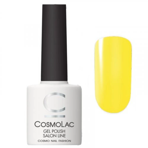 Гель-лак №252 Saffron Yellow CosmoLac, 7.5 мл.