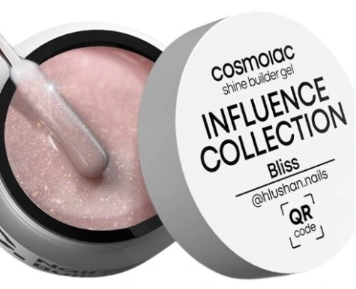 Гель камуфлирующий CosmoLac Shine Builder Gel Influence Collection BLISS 15мл