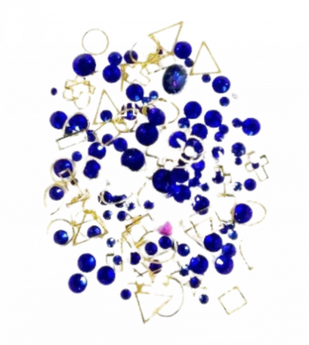 Дизайн для ногтей (dn-144) Стразы mix (разного размера в пакете ) БОЛЬШИЕ №1