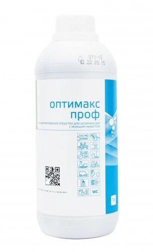 Средство дезинфицирующее с моющим эффектом Оптимакс ПРОФ 1л