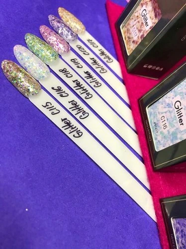 Гель-лак Canni Glitter 16ml C118 (c)