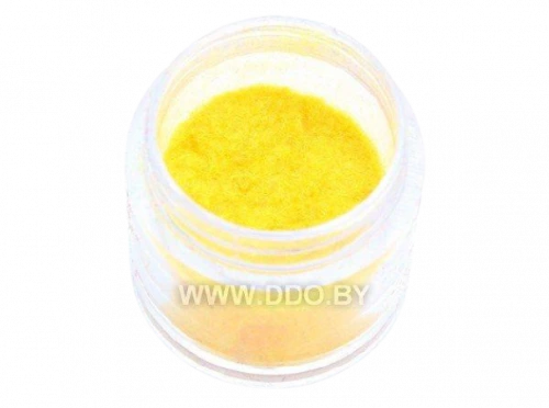 Кашемир,флок в большой банке №10 (желтый)