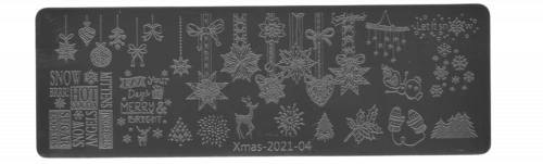 Трафарет для стемпинга (Xmas-2021-04)