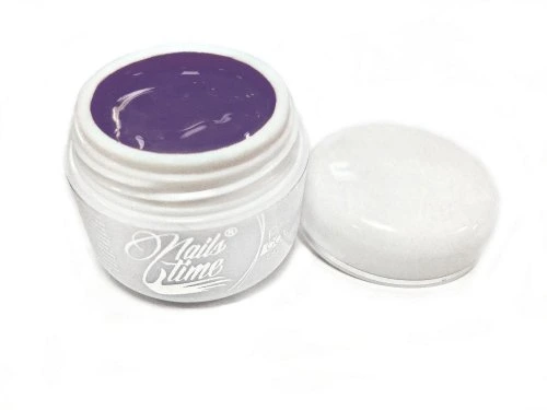 Гель-краска с липким слоем Nails Time / Color Gel Paint №105 Dark Violet 5g