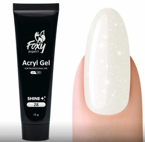 Акрил-гель Foxy Acryl gel SHINE №G28, 15мл