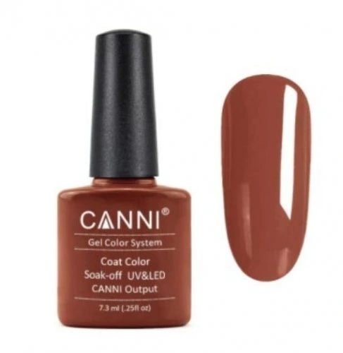 Гель-лак (шеллак) Canni №138 Light Brown 7.3ml (с)
