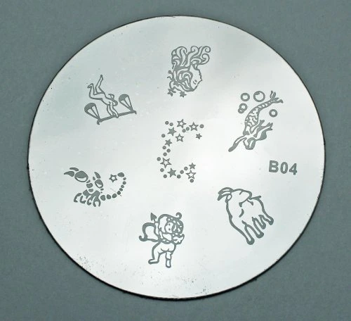 Диск для стемпинга круглый b04